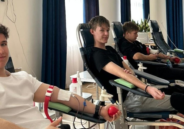 Oddali ponad 8 litrów krwi. Uczniowie w Lubaczowie pokazali, jak pomagać