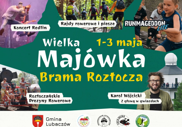 Gmina Lubaczów zapowiada Wielką Majówkę. Będzie wiele atrakcji [PROGRAM]