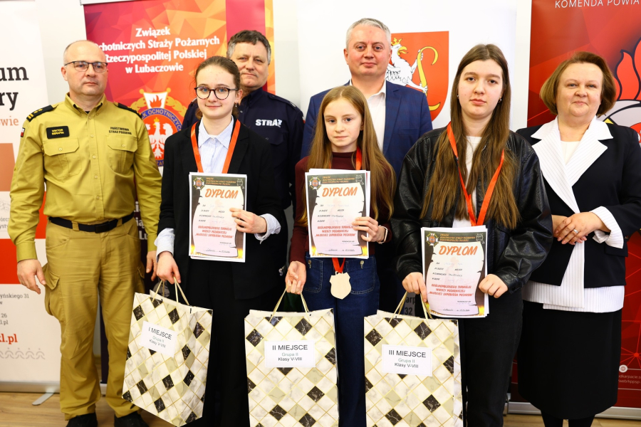 Znamy laureatów turnieju „Młodzież zapobiega pożarom” w powiecie lubaczowskim