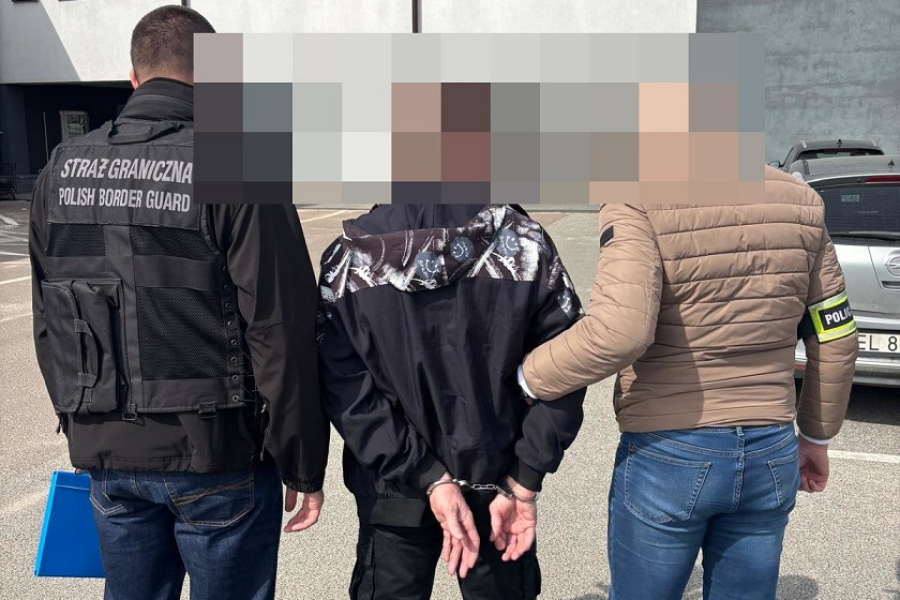 Rozbita grupa przemytników ludzi. Strażni graniczni z Lubaczowa w akcji