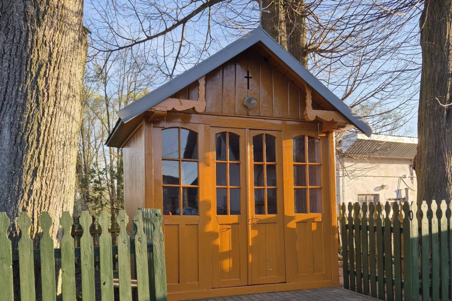 Kapliczka „Na Górce” w Młodowie odzyskała dawny blask [ZDJĘCIA]