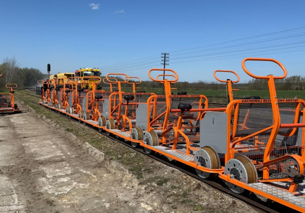 Drezyny rowerowe już w Baszni. Nowa atrakcja Gminy Lubaczów rusza na majówkę