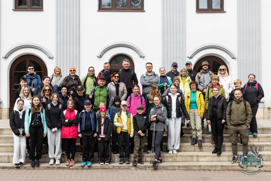 Blisko 50 osób, ponad 20 kilometrów i ognisko. Udany rajd pieszy gminie Horyniec-Zdrój [FOTO]