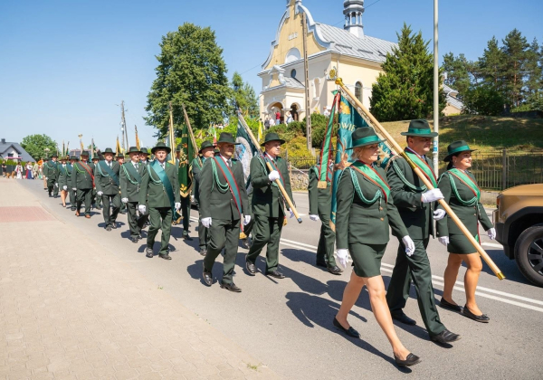 Myśliwi z lokalnych kół świętowali w Radawie [ZOBACZ ZDJĘCIA]