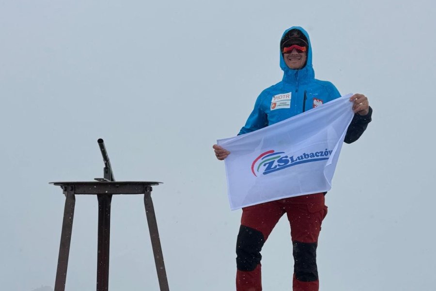 Piotr Stukan zdobywa kolejne szczyty. Wszedł na najwyższe góry Szwecji i Norwegii