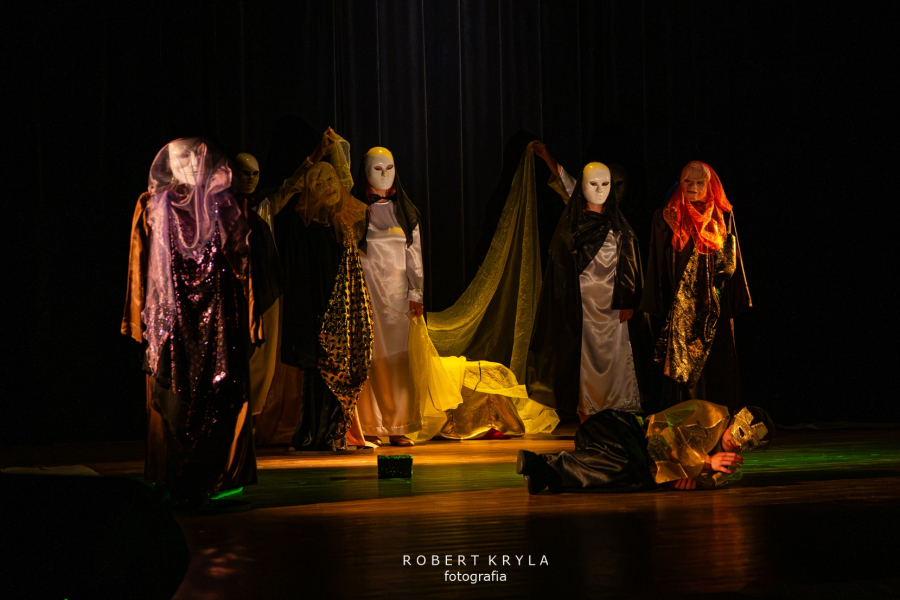 Premiera spektaklu „DAR” Teatru Światła MAGAPAR w Lubaczowie [ZDJĘCIA]