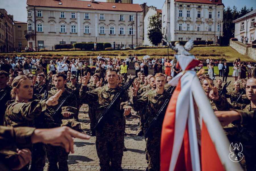 Blisko 80 nowych żołnierzy zasiliło 20 Przemyską Brygadę Obrony Terytorialnej