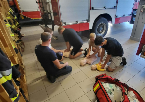 Strażacy pokażą, jak reagować w sytuacji zagrożenia. Warsztaty w Oleszycach