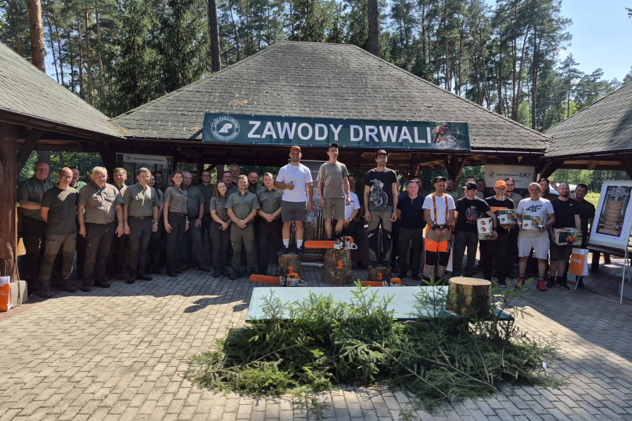 Krzysztof Sycz ponownie najlepszym drwalem w regionie