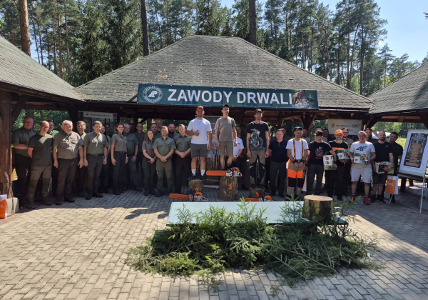 Krzysztof Sycz ponownie najlepszym drwalem w regionie