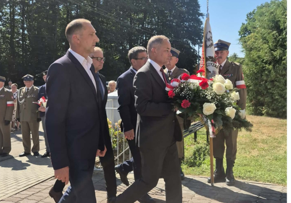 W Podlesiu uczczono pamięć ofiar OUN-UPA sprzed 82 lat [ZDJĘCIA]