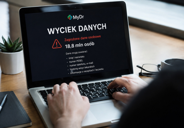 Gigantyczny wyciek danych z MyDr. Przestępcy mogą wiedzieć, jak się leczysz