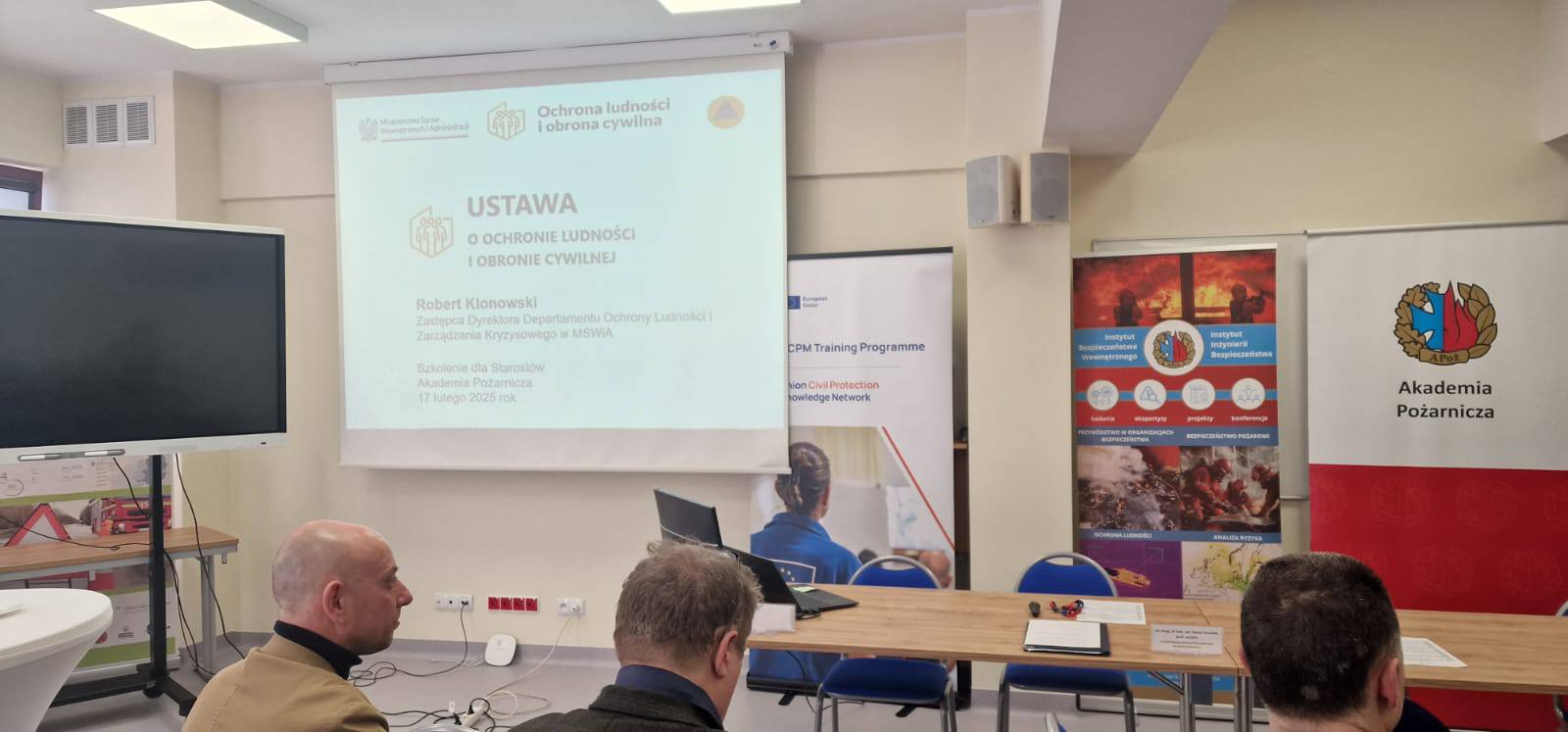 Starosta lubaczowski na szkoleniu z zakresu ochrony ludności i obrony cywilnej