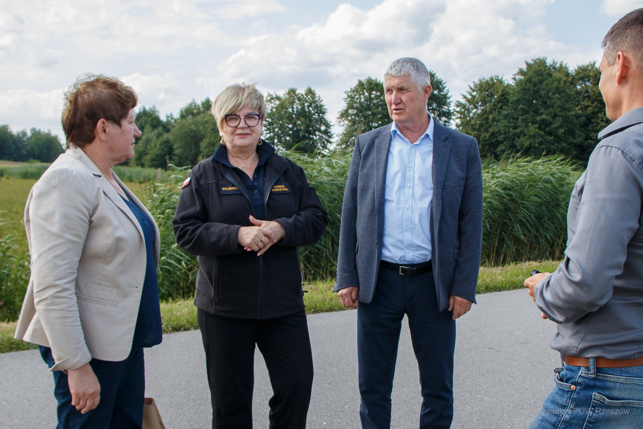 Stary Lubliniec. Wojewoda rozmawiała o problemach zbiornika i potrzebnych działaniach