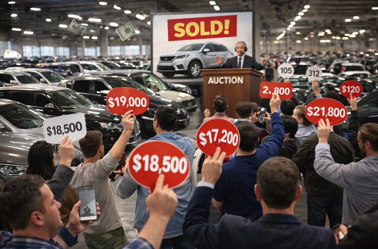 Dlaczego samochody z aukcji wychodzą taniej?