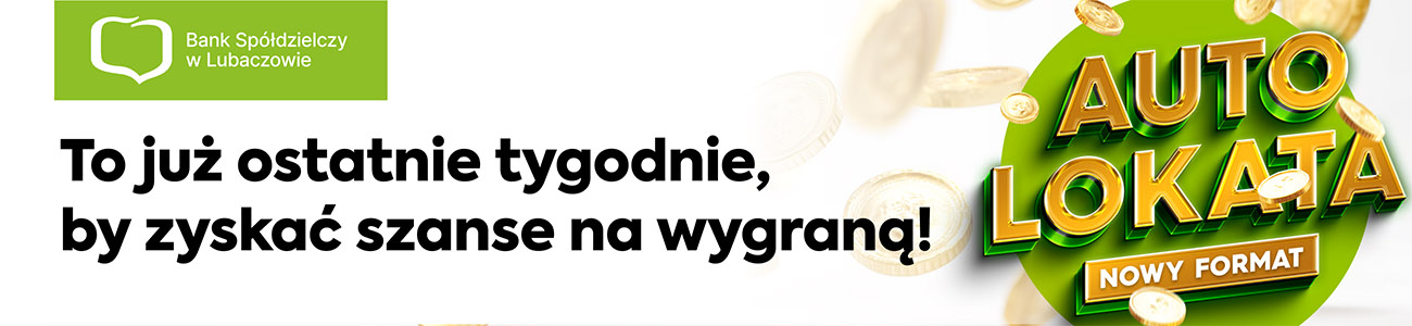 Reklama Bank Spółdzielczy w Lubaczowie