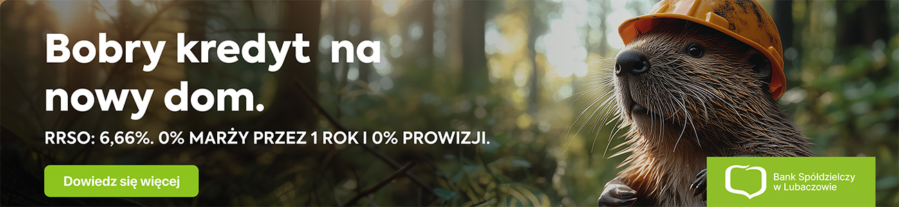 Reklama Bank Spółdzielczy w Lubaczowie