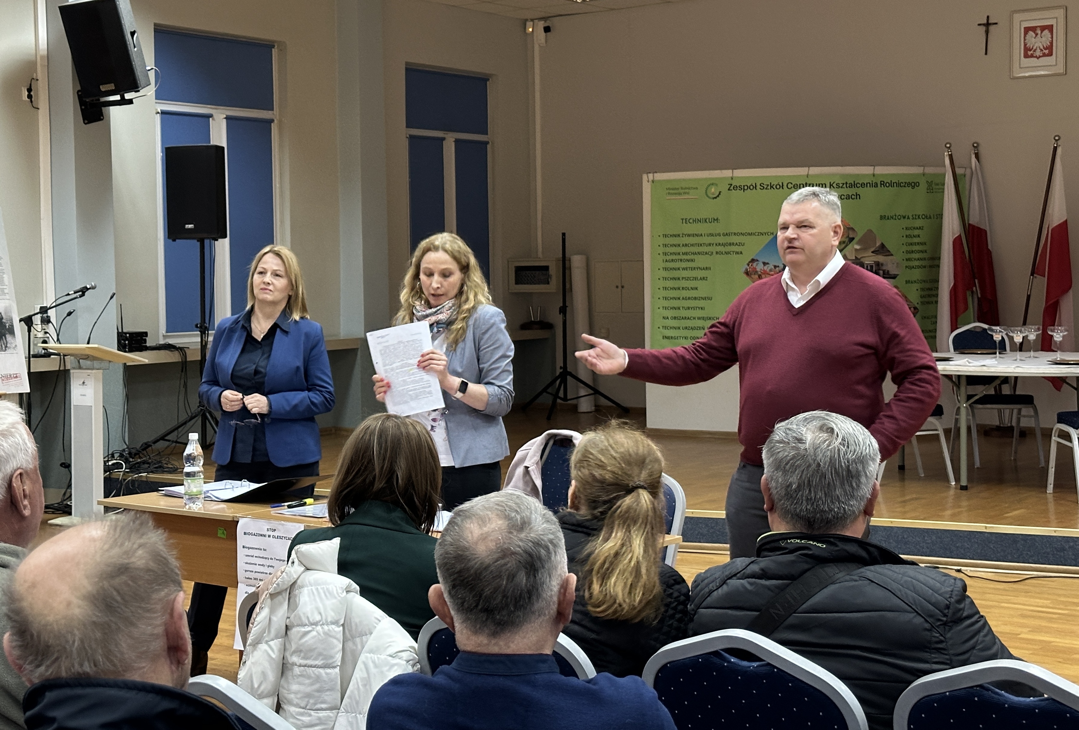 Mieszkańcy Oleszyc chcą zatrzymać budowę biometanowni (2)