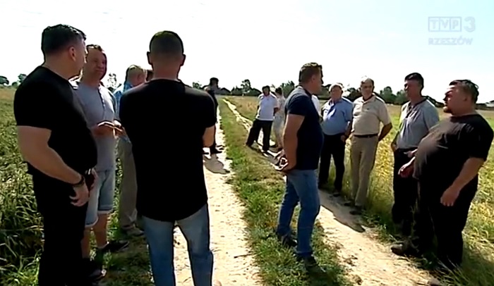 TVP Rzeszów: Zniszczone ponad 4,5 tysiąca hektarów upraw. Skutki burz i gradu w gminie Oleszyce 