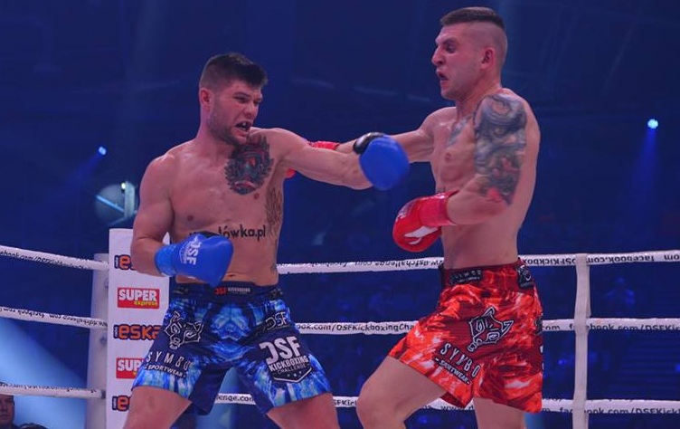 DSF Kickboxing Challenge: Maksymilian Bratkowicz pokonał Mateusza Kubiszyna