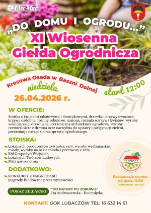 XI Wiosenna Giełda Ogrodnicza