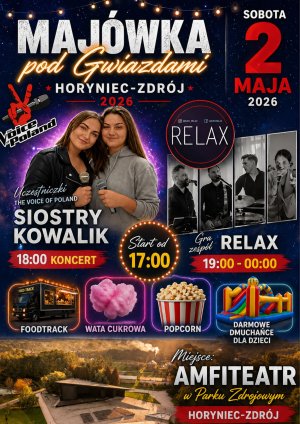 Majówka pod Gwiazdami w Horyńcu-Zdroju