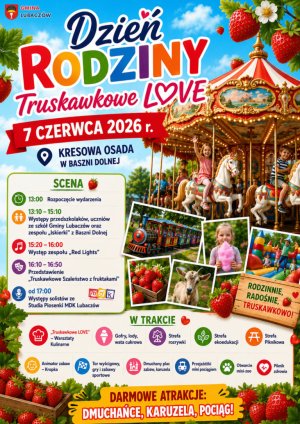 Truskawkowe LOVE w Baszni Dolnej - Dzień Rodzinny