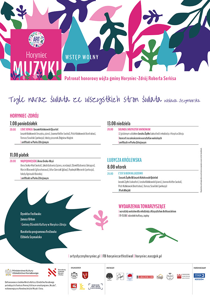 Przed nami Horyniec Muzyki [PROGRAM]