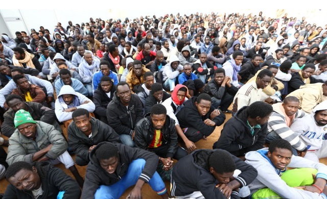 foto: Imigranci na Węgrzech/pangeatoday.com