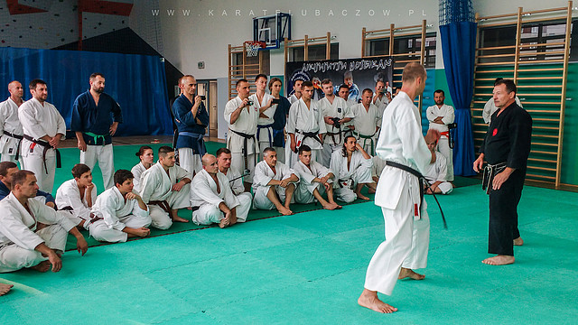 Mistrz z Belgii trenował lubaczowskich karateków