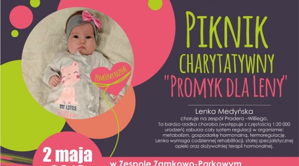 Majowy piknik charytatywny „Promyk dla Leny” 