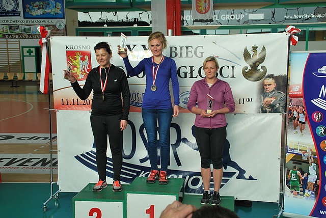 Świetne wyniki mieszkańców Lubaczowa na XXI Biegu Niepodległości w Krośnie