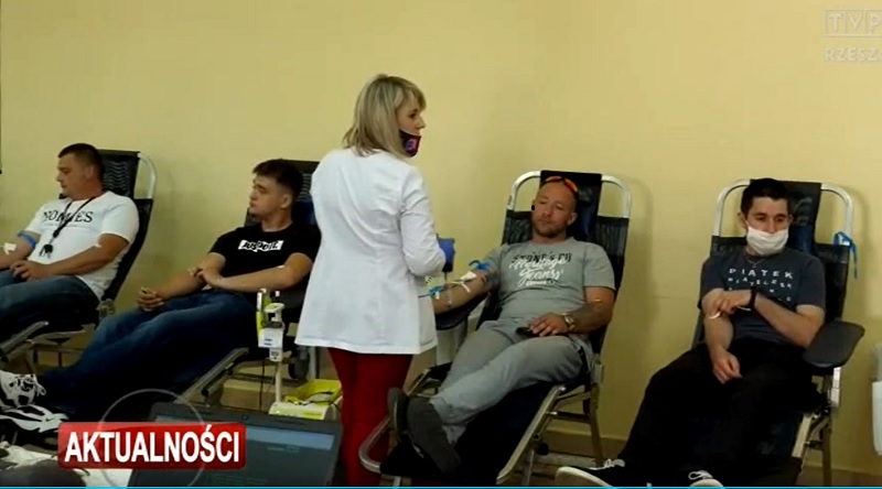 Motoserce w Horyńcu-Zdroju: Zebrano ponad 50 litrów krwi [VIDEO]