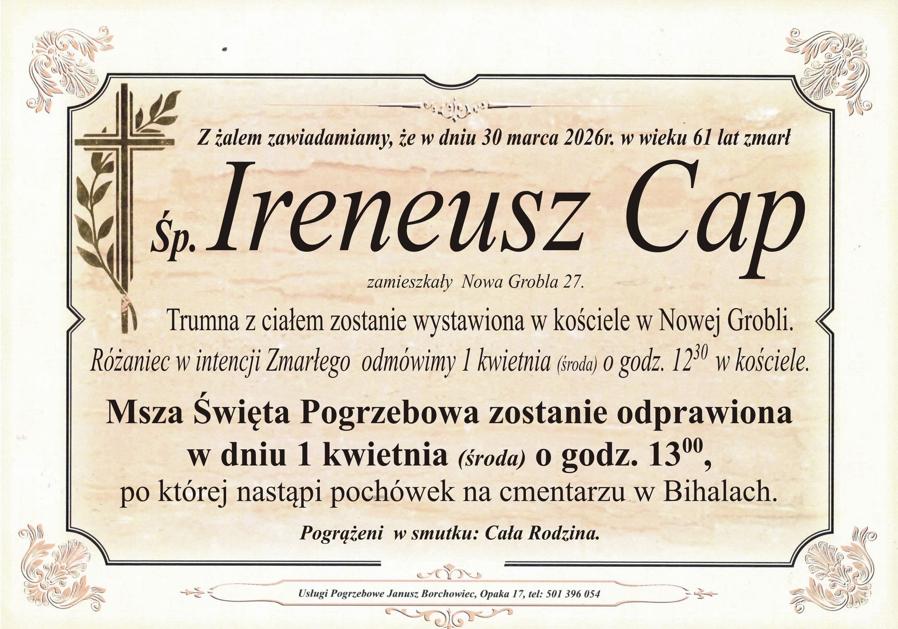 Ireneusz Cap