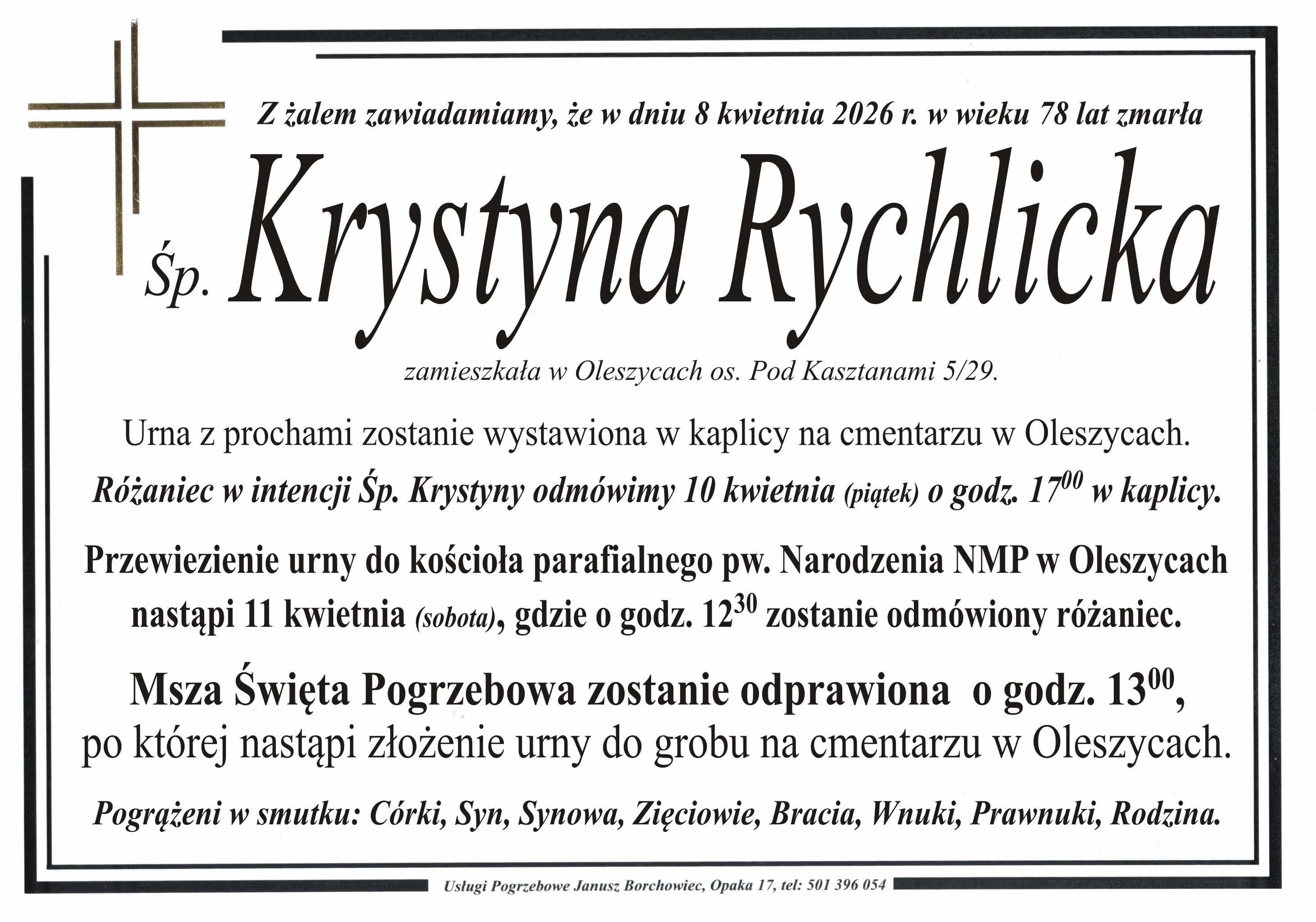 Krystyna Rychlicka