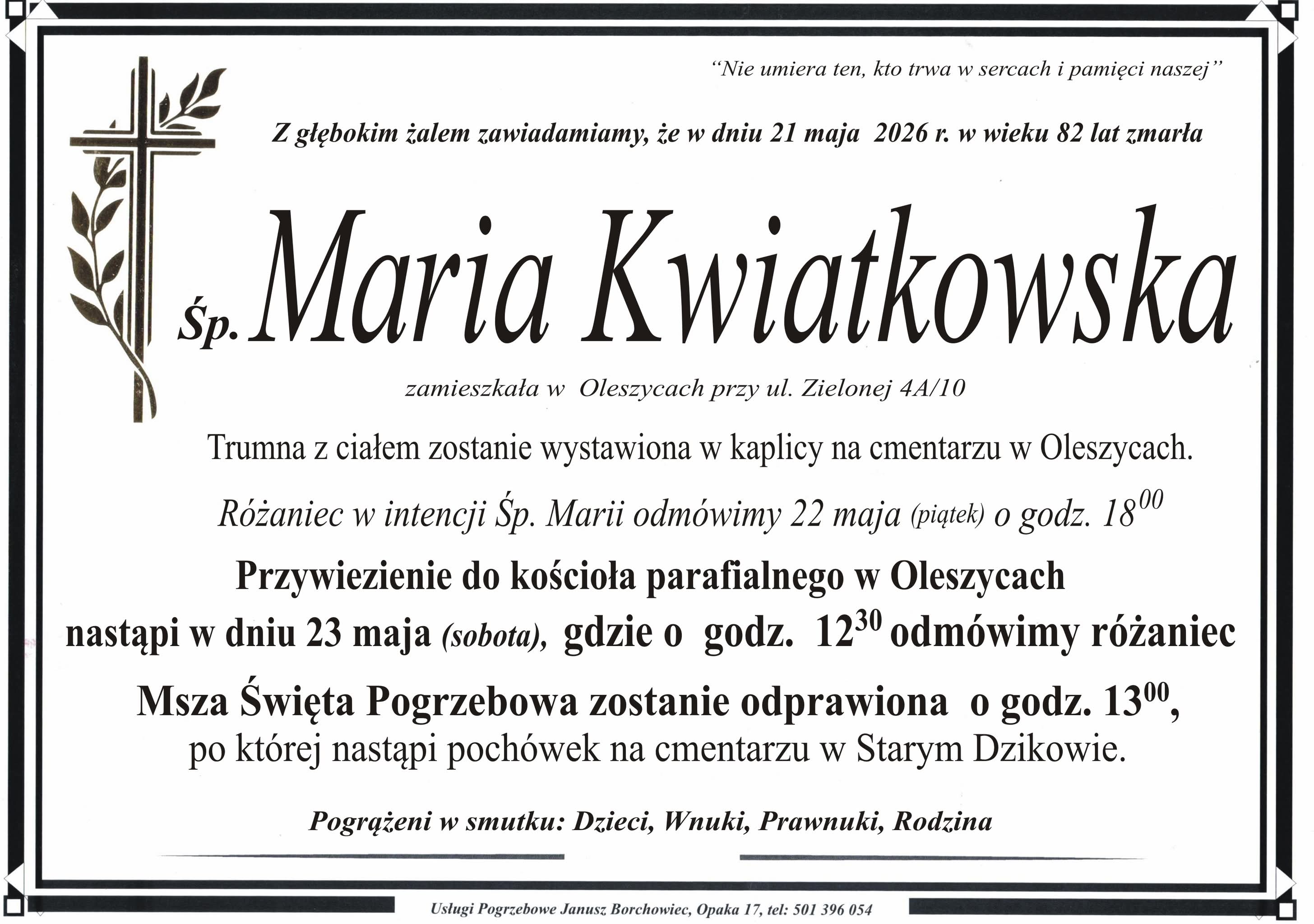 Maria Kwiatkowska