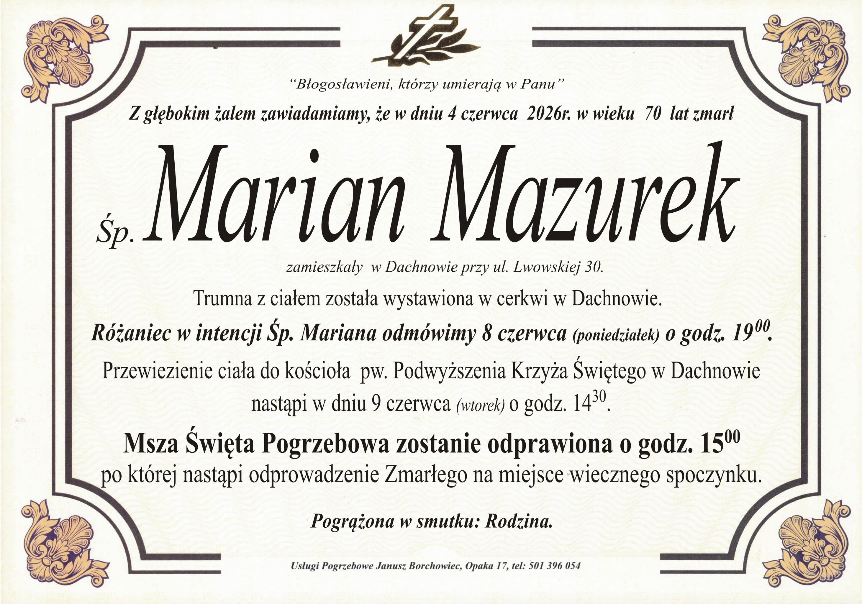 Marian Mazurek