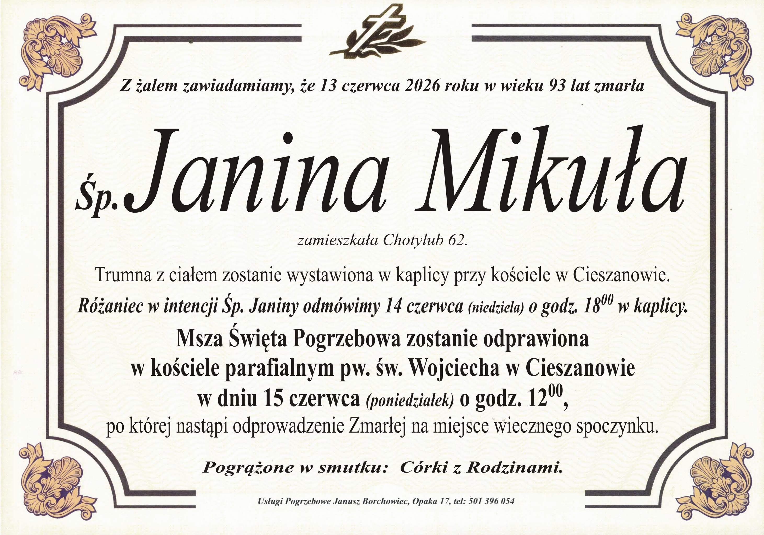 Janina Mikuła