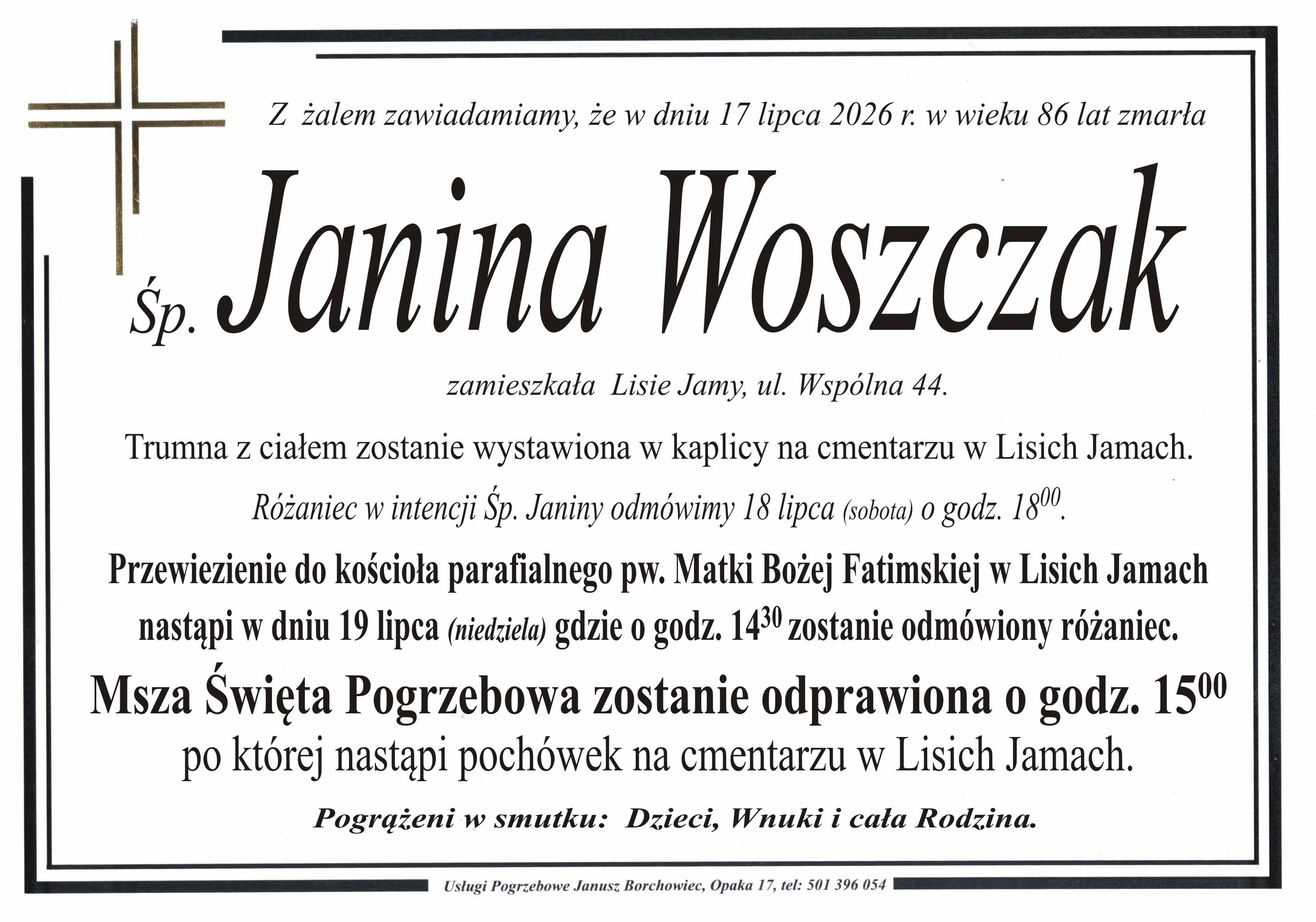 Janina Woszczak