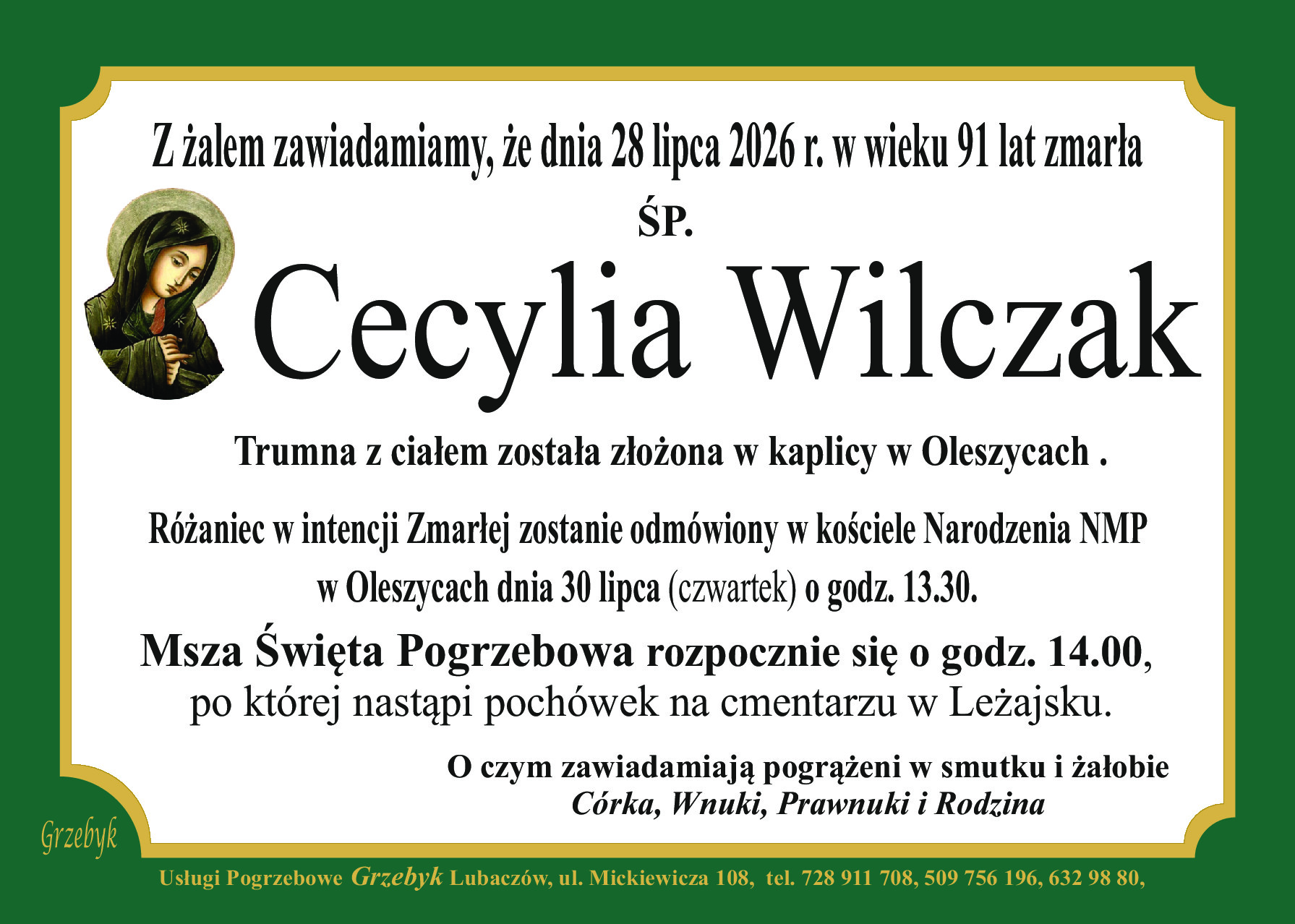 Cecylia Wilczak