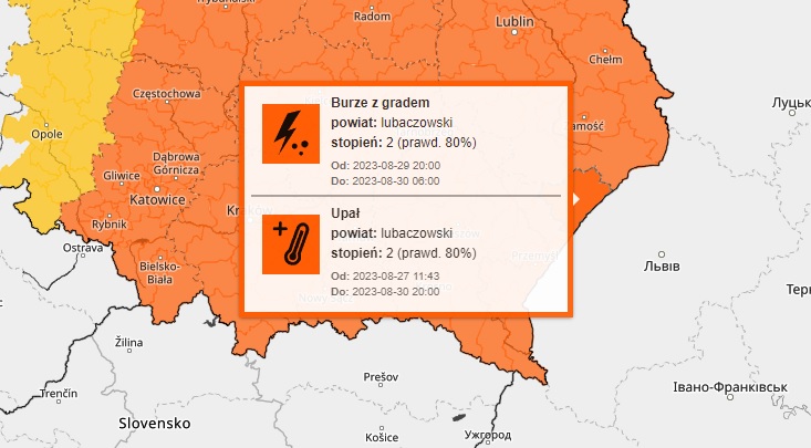 Upał i burze. Przed nami dynamiczna i niebezpieczna pogoda [OSTRZEŻENIA METEO]
