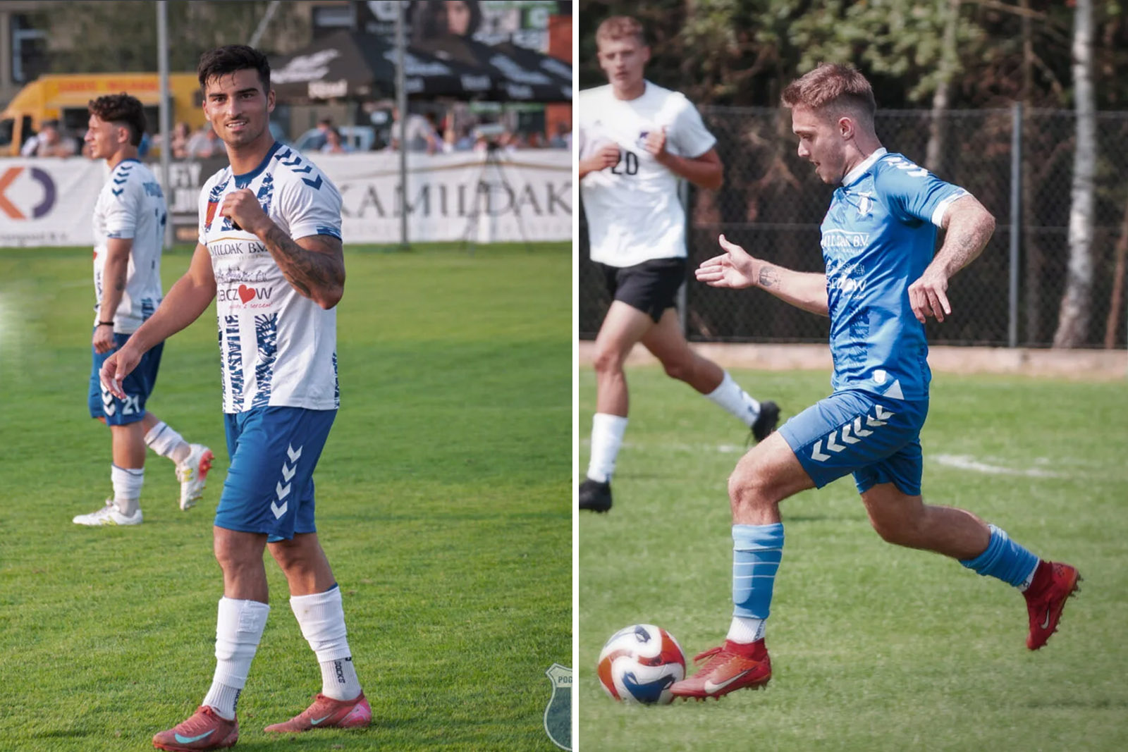 Z Pogoni-Sokoła Lubaczów odchodzą Sergiy Ruslan i Lucio Ceci fot. Pogoń-Sokół Lubaczów