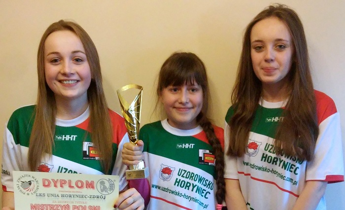 Sensacyjny sukces warcabistek z LKS "Unia" Horyniec-Zdrój w Karpaczu