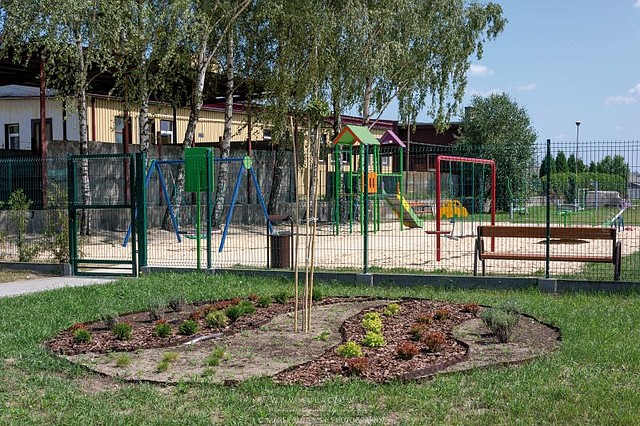 Skwerek przed dewastacją fot. lubaczow.pl