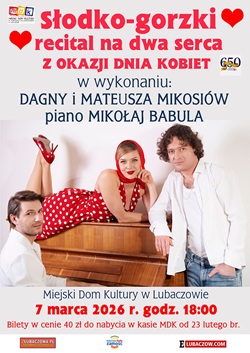 Słodko-gorzki recital na dwa serca