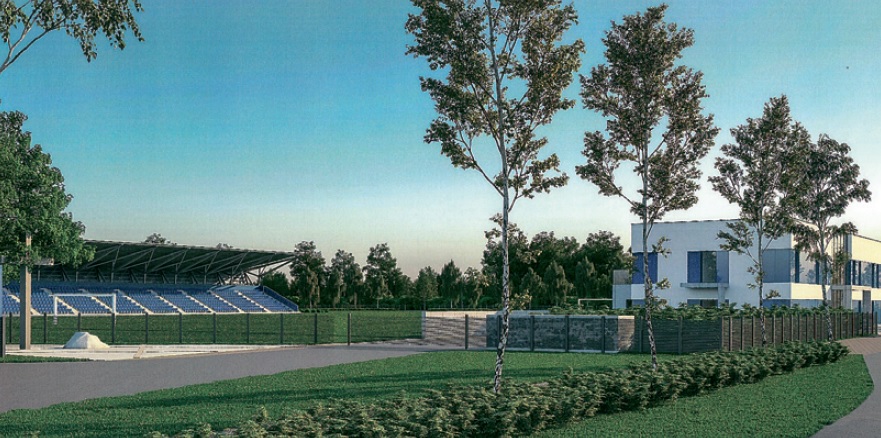 fot. Koncepcja przebudowy Stadionu Miejskiego