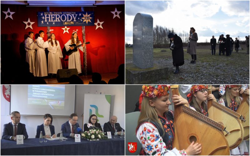 Styczeń w powiecie lubaczowskim. Zobacz filmowe podsumowanie