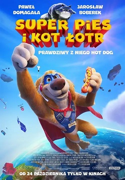 Plakat filmu: Super Pies i Kot Łotr