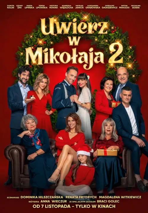 Plakat filmu: Uwierz w Mikołaja 2