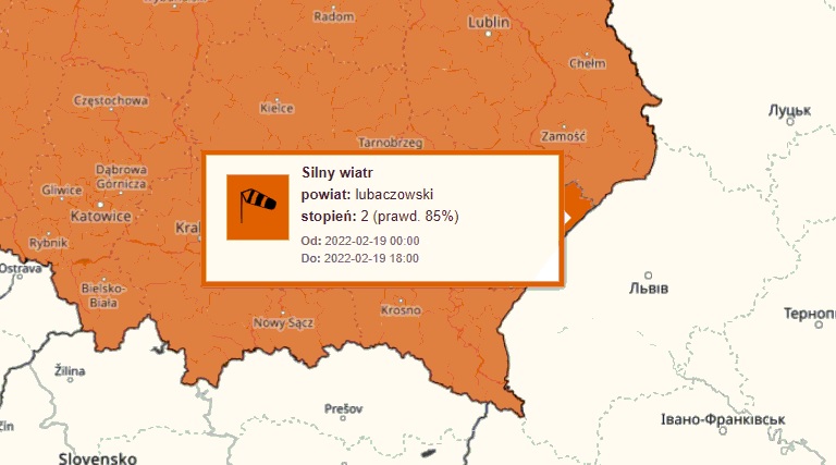 Znów będzie mocno wiało. Jest kolejne ostrzeżenie IMGW